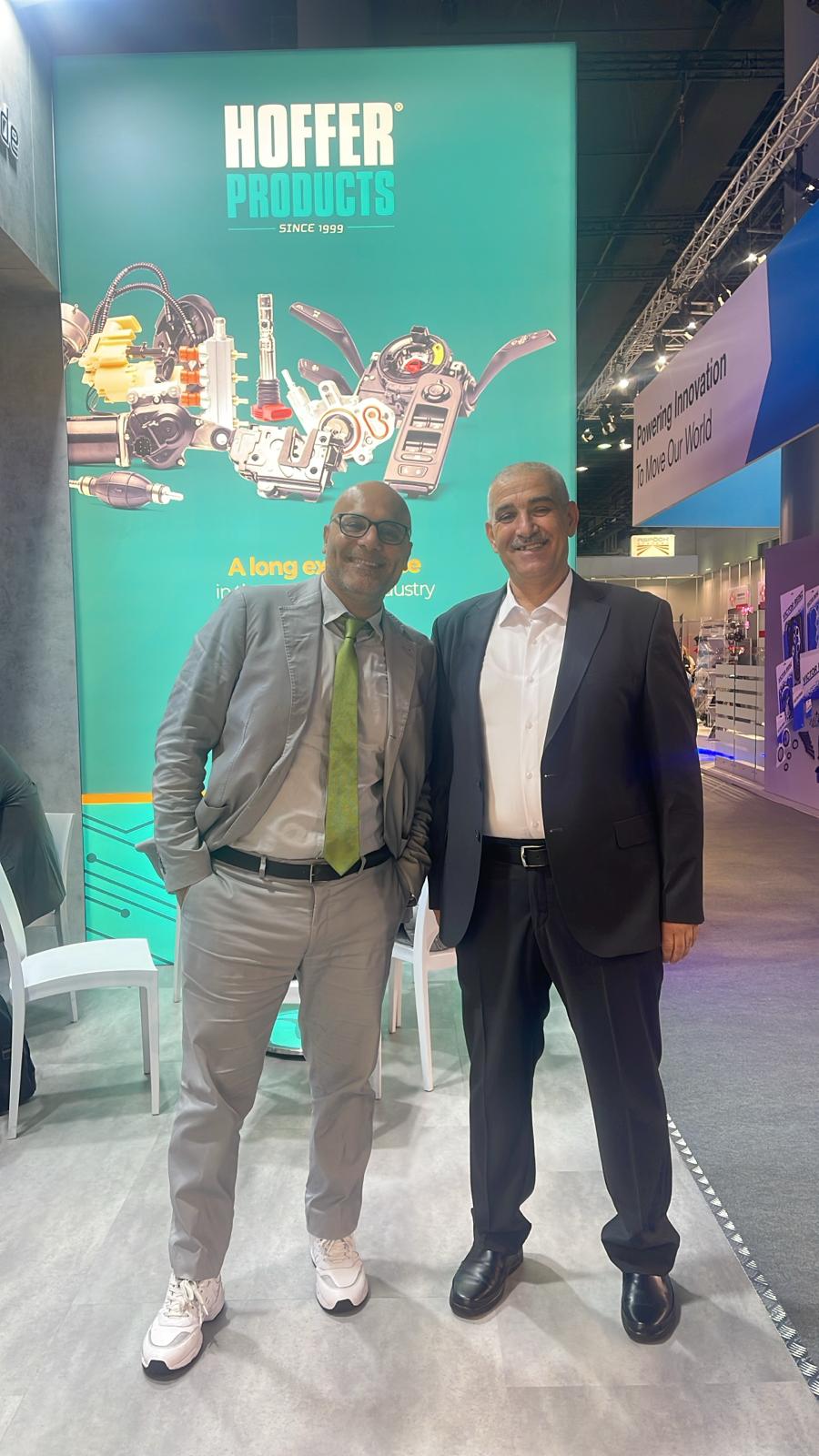 Ahmad at international automotive exhibition