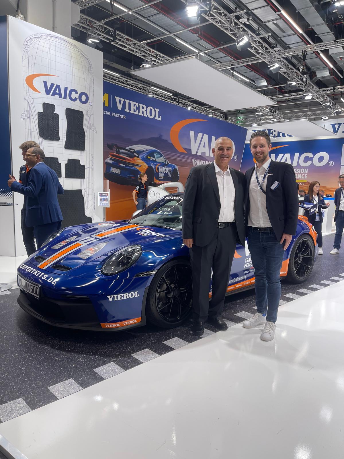 Ahmad at international automotive exhibition