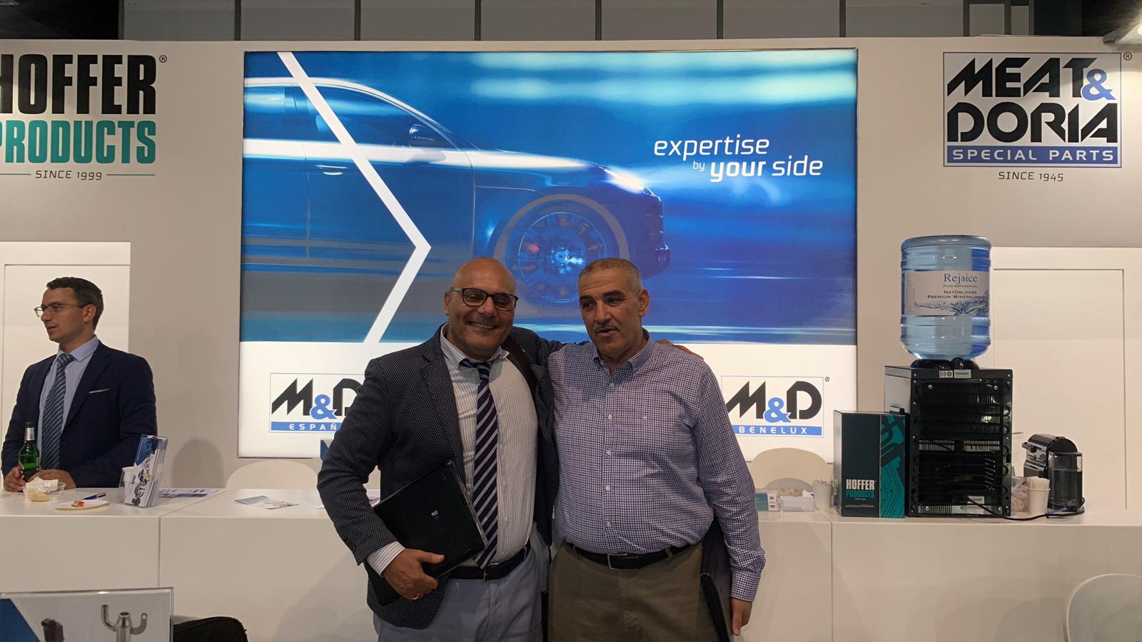Ahmad at international automotive exhibition