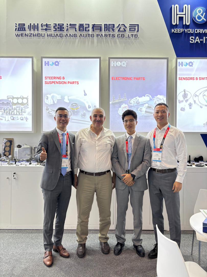 Ahmad at international automotive exhibition